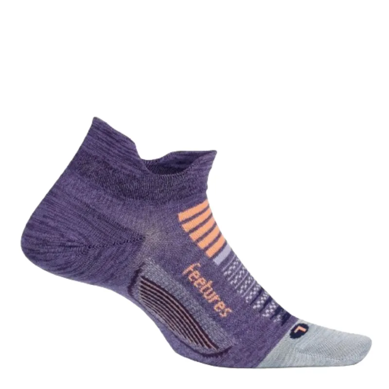 Feetures Elite Ultra Light No Show Tab in Pulsar Purple
